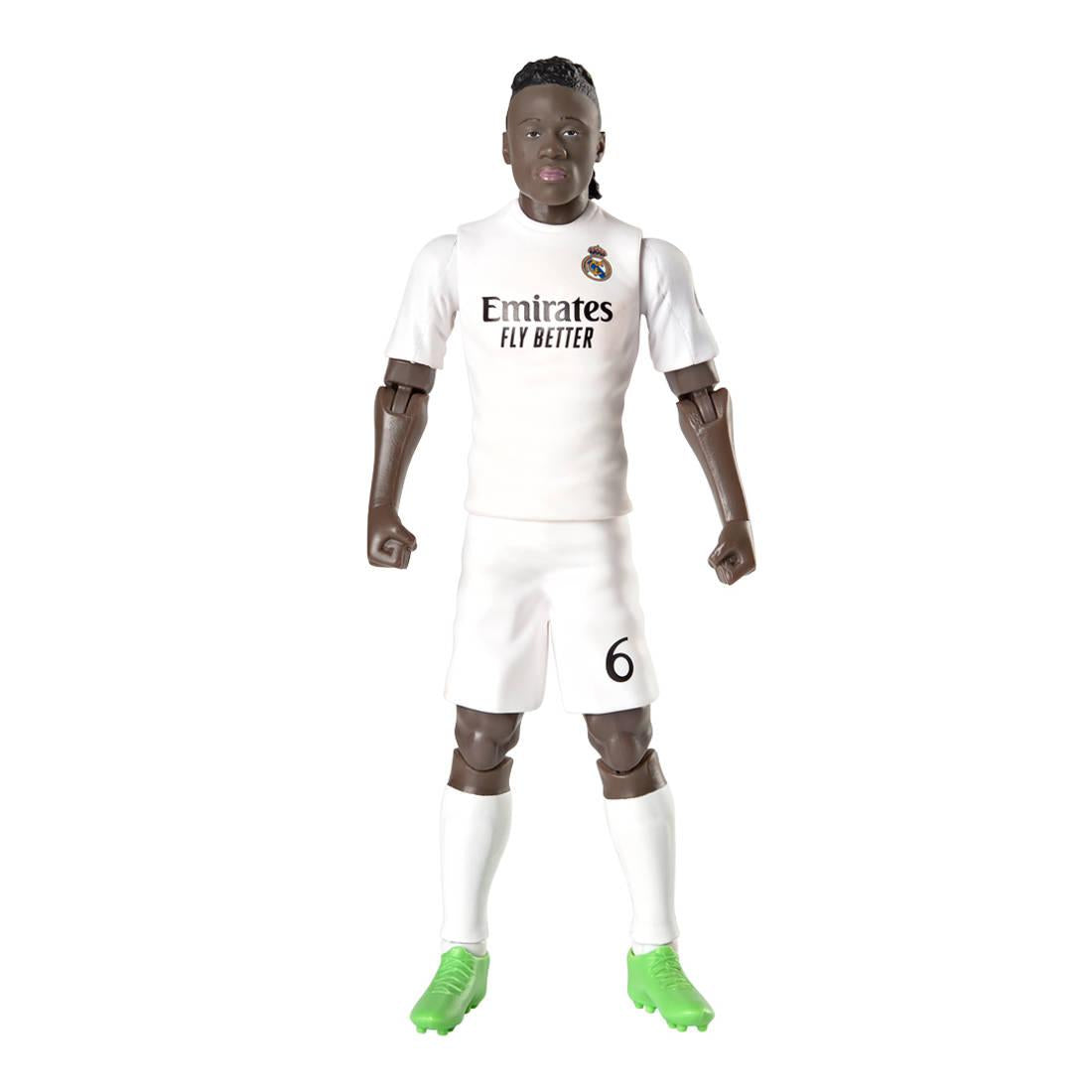 White-Green - Back - Real Madrid CF Eduardo Camavinga Action Figure