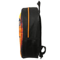 Black-Orange - Side - Naruto Logo Polyester Backpack