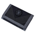 Black-Grey - Front - Chelsea FC Geometric Wallet