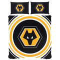 Black-White-Orange - Lifestyle - Wolverhampton Wanderers FC Pulse Duvet Set