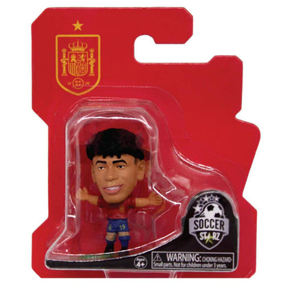 Red-Blue-Green - Back - Spain Lamine Yamal SoccerStarz Football Figurine