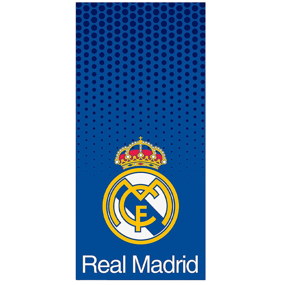 Blue-Yellow-White - Front - Real Madrid CF Towel