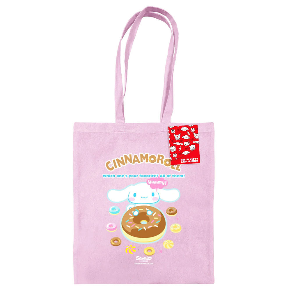 Pink - Front - Cinnamoroll Unisex Adult Canvas Tote Bag