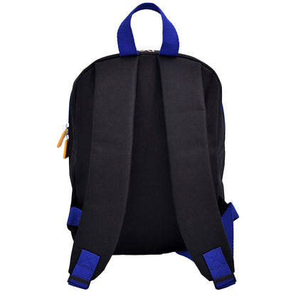 Blue-Black-Gold - Back - Real Madrid CF Childrens-Kids Fragment Backpack