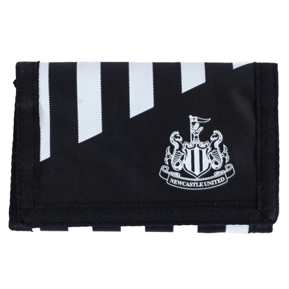 Black-White - Front - Newcastle United FC Stripe Wallet