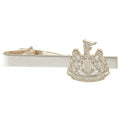 Silver - Back - Newcastle United FC Silver Painted Tie Clip