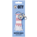 Pink-White-Blue - Side - Manchester City FC Scarf Bag Charm