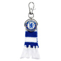 Blue-White - Back - Chelsea FC Bar Scarf Bag Charm