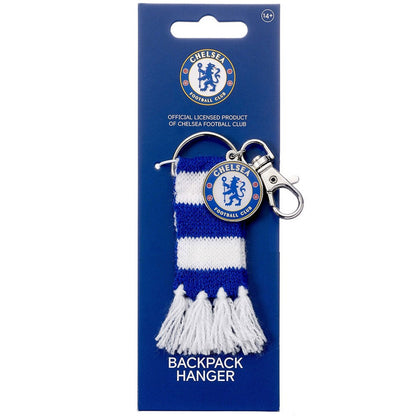 Blue-White - Side - Chelsea FC Bar Scarf Bag Charm