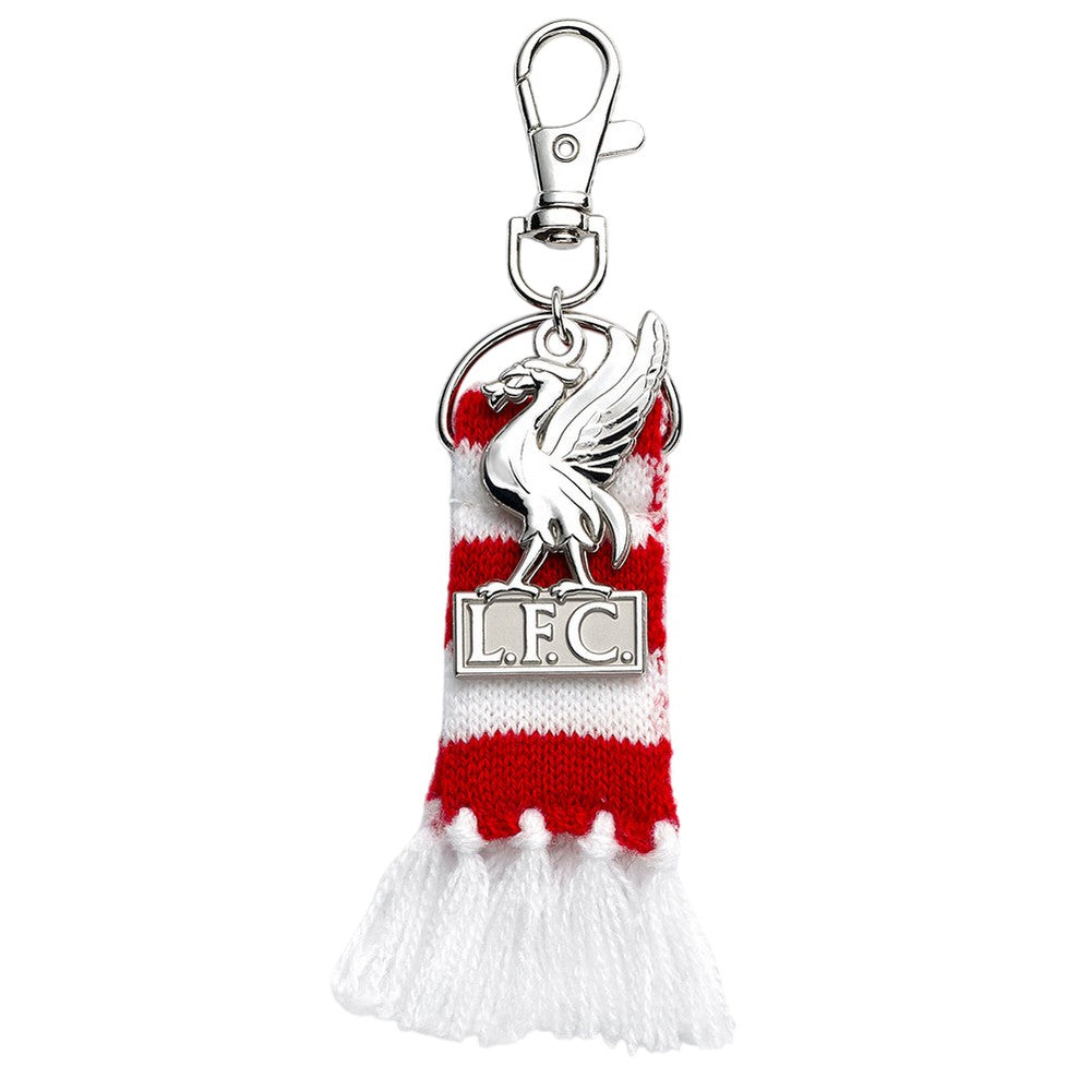 Red-White - Back - Liverpool FC Bar Scarf Bag Charm