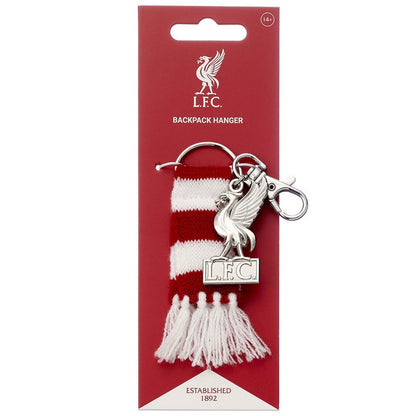 Red-White - Side - Liverpool FC Bar Scarf Bag Charm