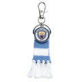 Blue-White - Back - Manchester City FC Bar Scarf Bag Charm