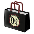 Black-Maroon - Front - Harry Potter Platform 9 3-4 Reusable Shopper Bag