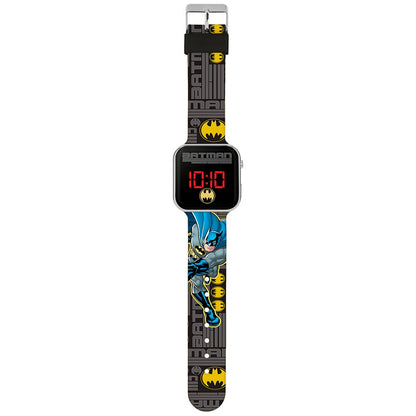 Multicoloured - Front - Batman Childrens-Kids Digital Watch