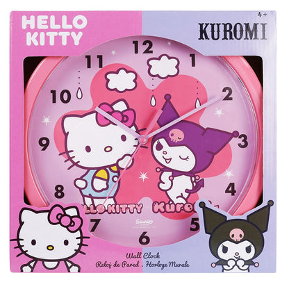 Pink - Back - Hello Kitty Wall Clock