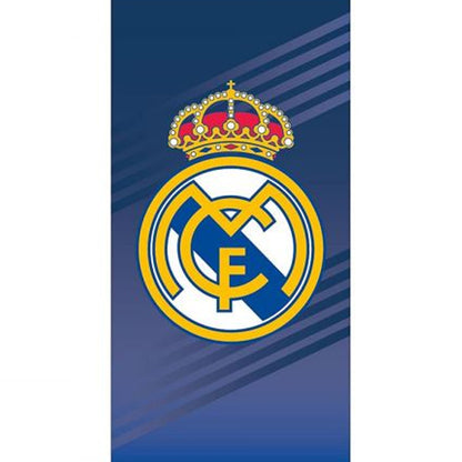 Blue - Front - Real Madrid CF Beach Towel