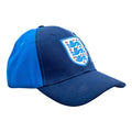 Navy-Royal Blue - Side - England FA Childrens-Kids Baseball Cap