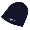Navy - Back - Arsenal FC Cannon Beanie