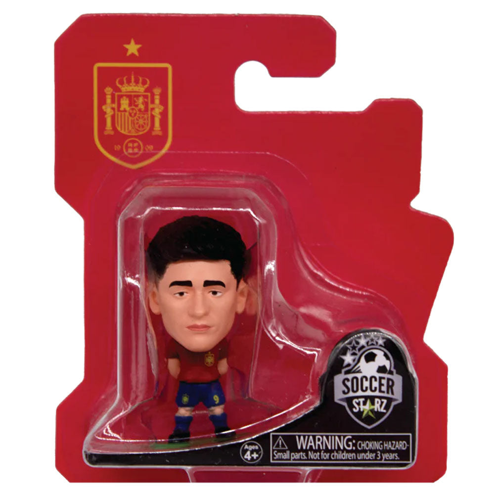 Multicoloured - Back - Spain Gavi SoccerStarz Football Figurine