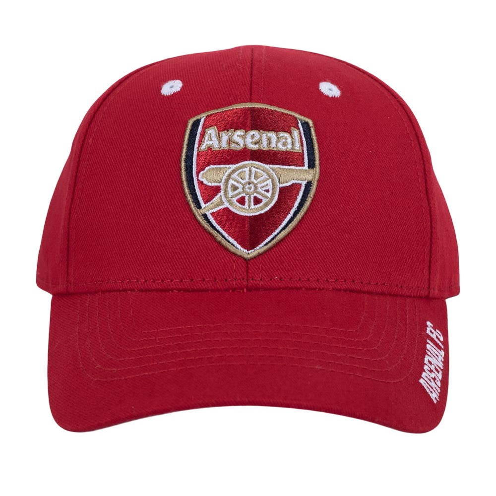 Red-White - Front - Arsenal FC Frost MVP Baseball Cap
