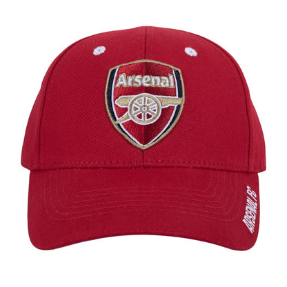 Red-White - Front - Arsenal FC Frost MVP Baseball Cap