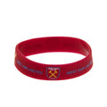Claret - Front - West Ham United FC Official Silicone Wristband