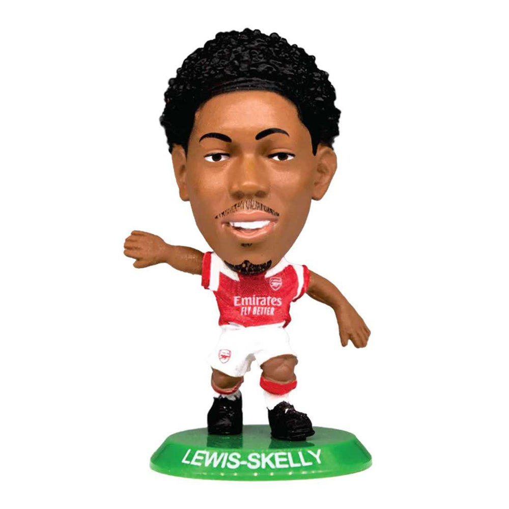 Red-White - Front - Arsenal FC Myles Lewis Skelly SoccerStarz Football Figurine