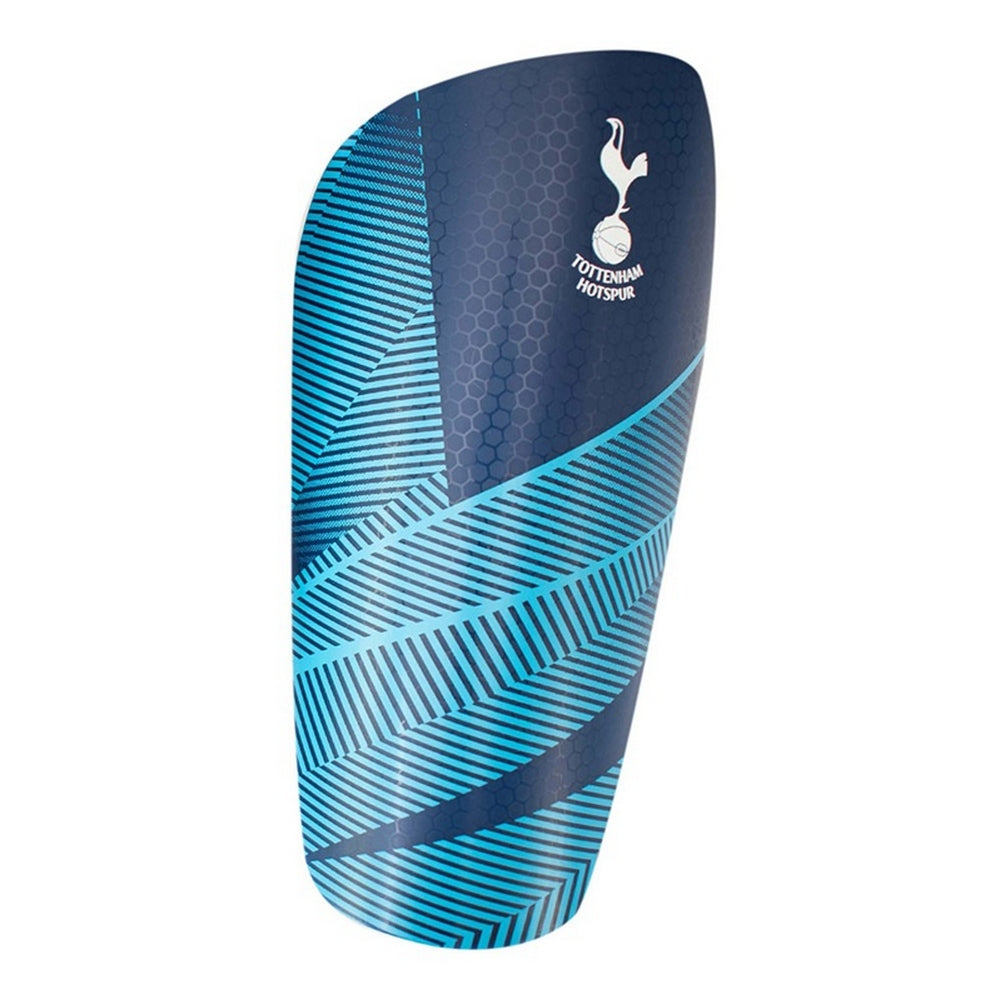 Navy Blue-Blue - Front - Tottenham Hotspur FC Childrens-Kids Fuse Shin Guards
