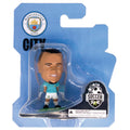 Sky Blue-White - Back - Manchester City FC Akanji SoccerStarz Football Figurine