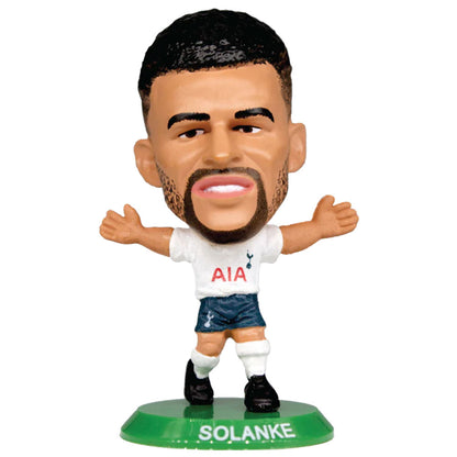 White-Navy Blue - Front - Tottenham Hotspur FC Solanke SoccerStarz Football Figurine