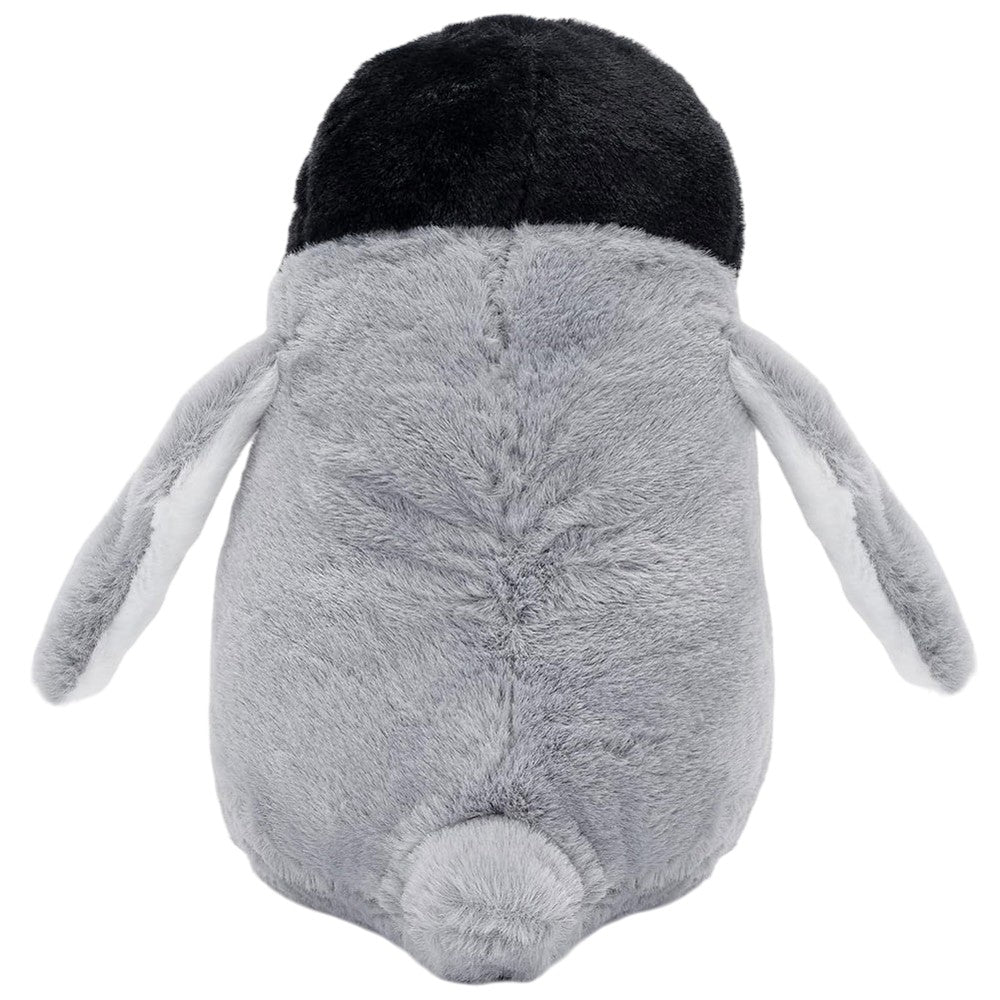 Grey-White-Black - Back - Aston Villa FC Penguin Plush Toy