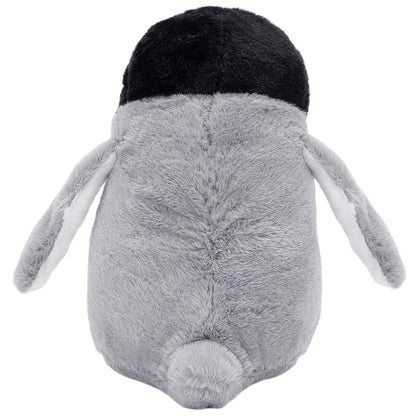 Grey-White-Black - Back - Aston Villa FC Penguin Plush Toy