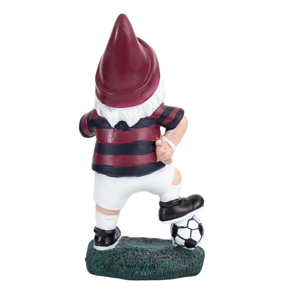 Brown-Black - Back - Newcastle United FC 1996 Retro Garden Gnome