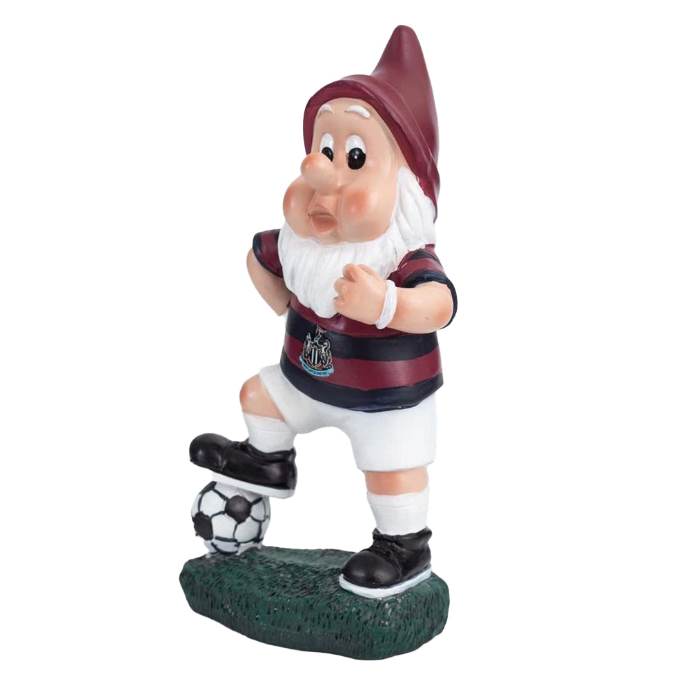 Brown-Black - Side - Newcastle United FC 1996 Retro Garden Gnome
