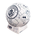 White-Black - Side - Manchester City FC Colour In Mini Football Set