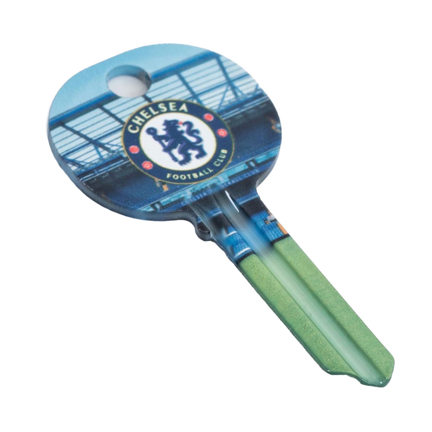 Multicoloured - Back - Chelsea FC Stadium Blank Key