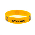 Yellow - Back - Scotland FA Official Silicone Wristband
