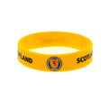 Yellow - Front - Scotland FA Official Silicone Wristband