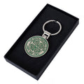 Silver-Green - Back - Celtic FC Crest Keyring