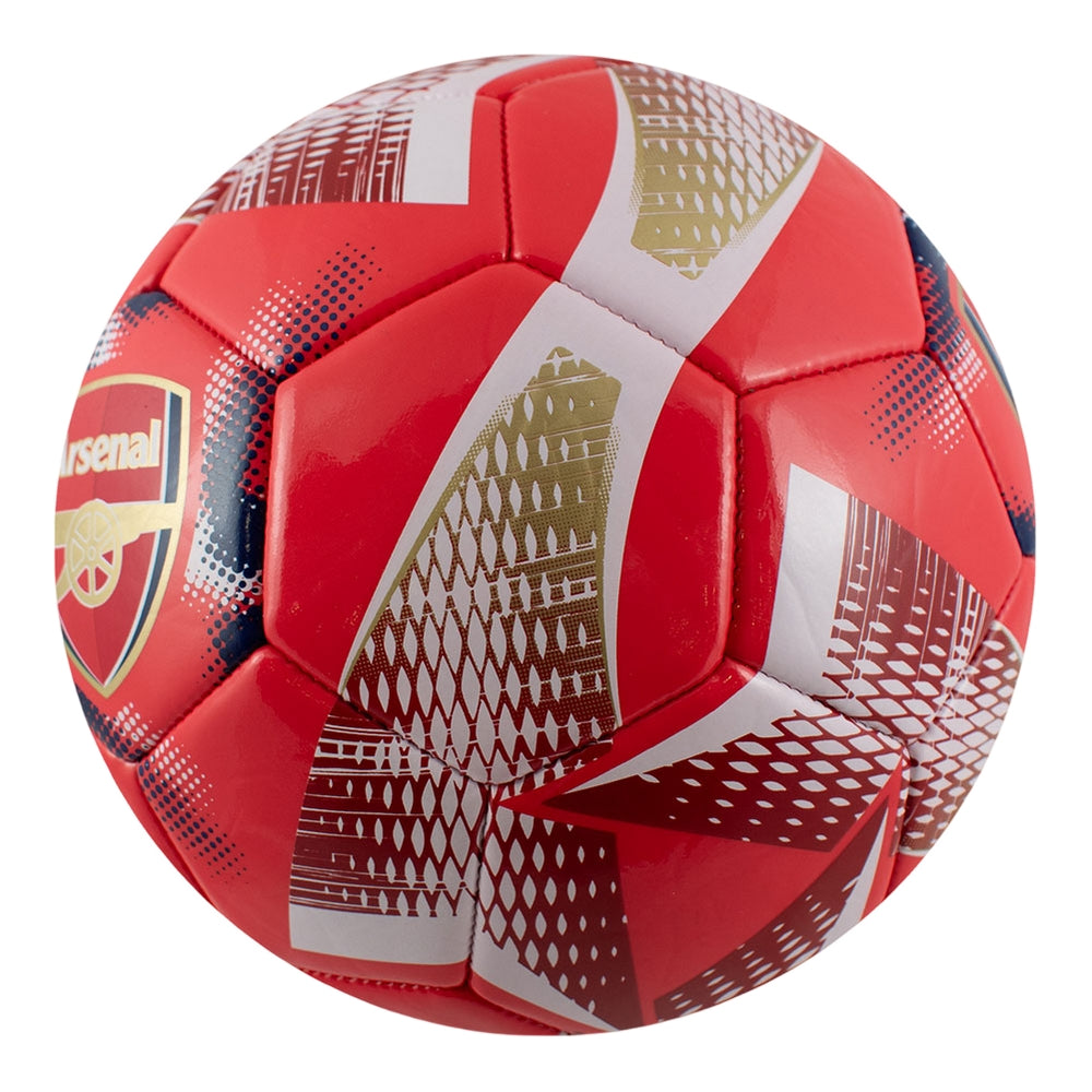 Crimson - Back - Arsenal FC Spiral Football