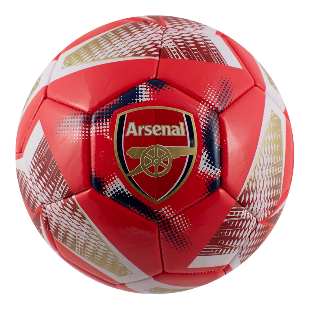 Crimson - Front - Arsenal FC Spiral Football