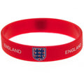 Red - Front - England FA Official Silicone Wristband