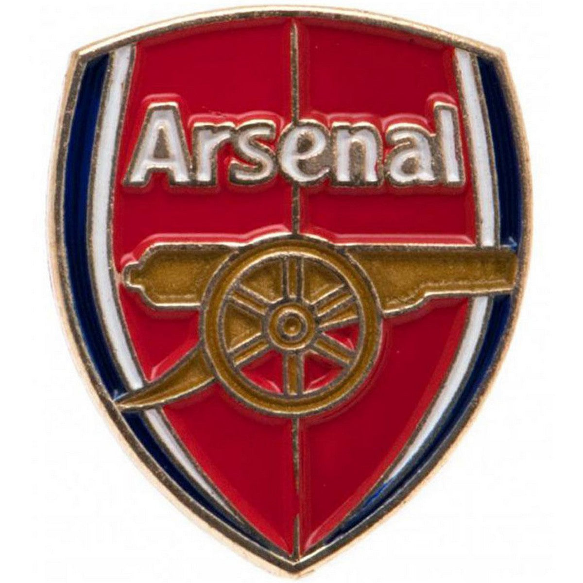 Red - Back - Arsenal FC Keyring And Badge Set