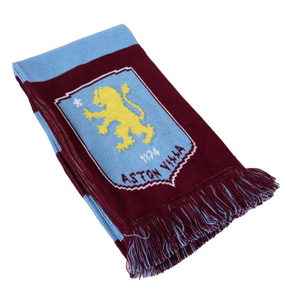 Blue-Yellow-Claret - Lifestyle - Aston Villa FC Jacquard Bar Scarf