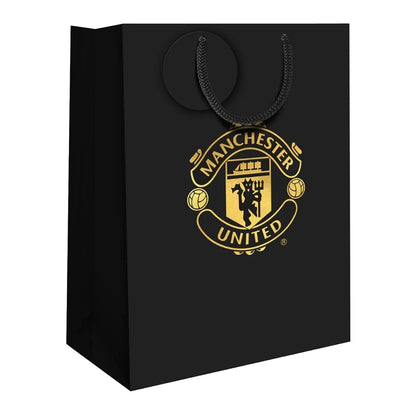 Black-Gold - Front - Manchester United FC Gift Bag