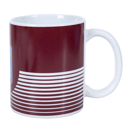 Claret-Sky Blue-Yellow - Back - Aston Villa FC Line Mug