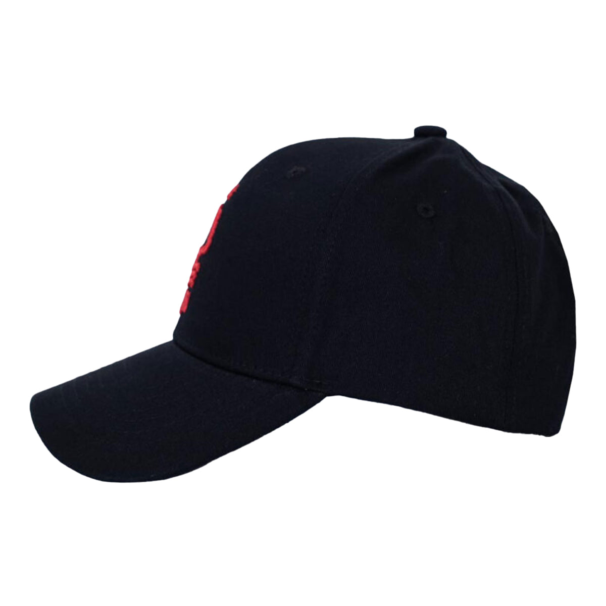 Black-Red - Side - Nottingham Forest FC Unisex Adult Baseball Cap