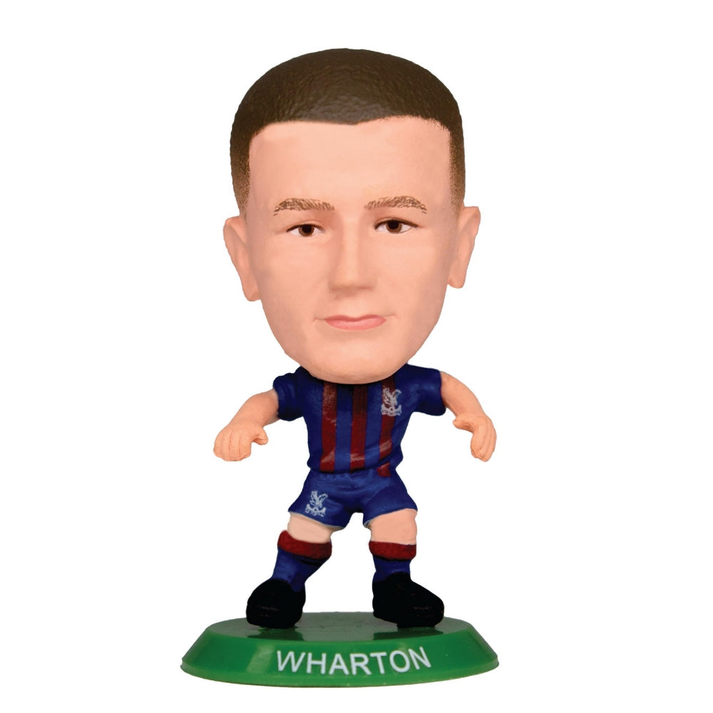 Blue-Claret-Green - Front - Crystal Palace FC Adam Wharton SoccerStarz Football Figurine