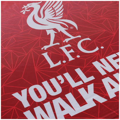 Red - Side - Liverpool FC Sherpa Slogan Blanket