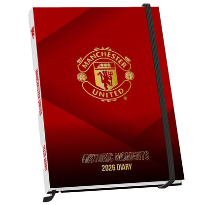 Red-Gold - Front - Manchester United FC 2026 A5 Diary
